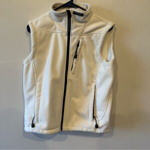 Iceburg White Fleece Vest Women’s Large